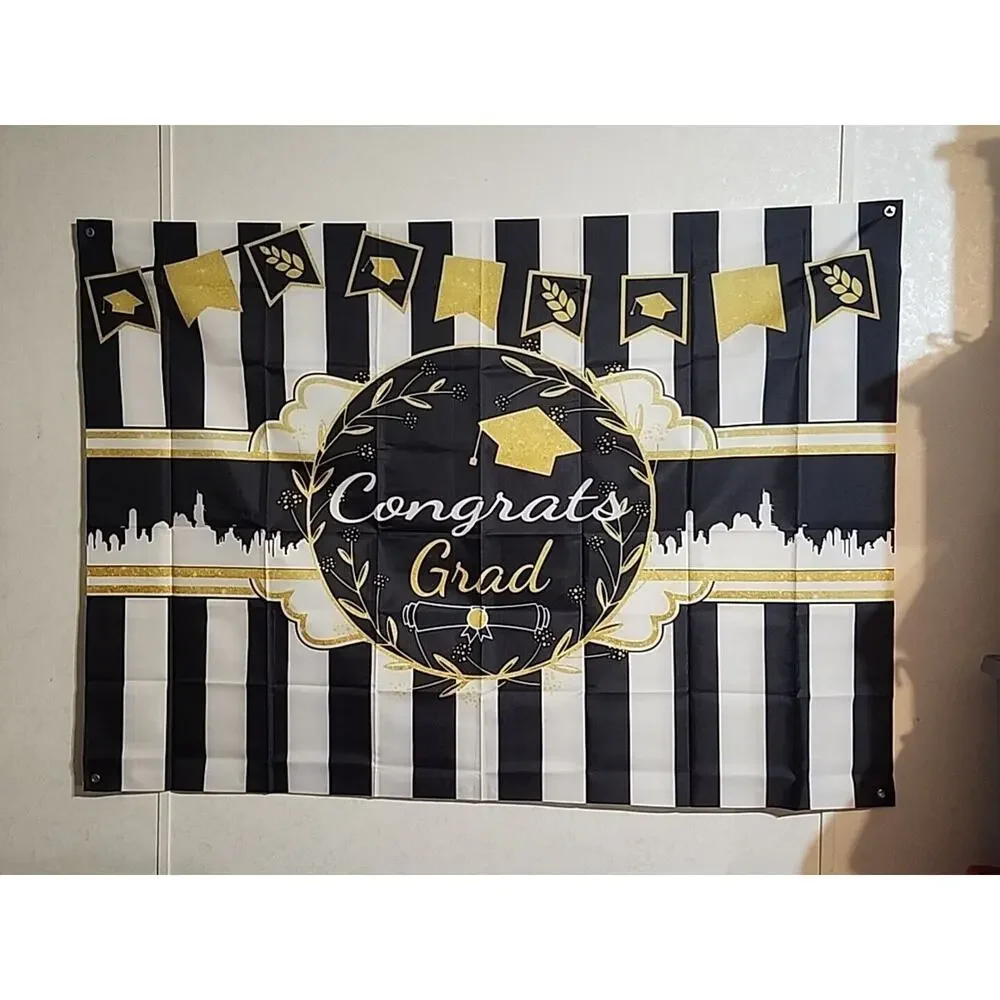 Congratulations Graduation Scroll Pennant 72